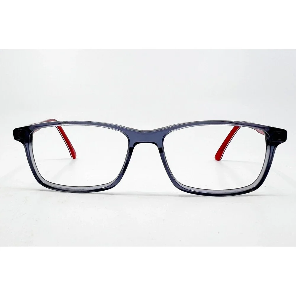 db4k Fast Track Eyeglasses Kids Blue Red Square Frames 47-14-125